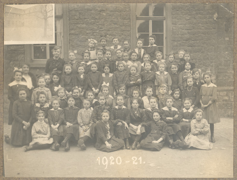Schulklasse 1920/21